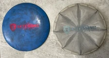 Set Of 2 Disc Golf Discs Dynamic Sheriff Fuzion 172 Judge Putter 174 Burst 8/10