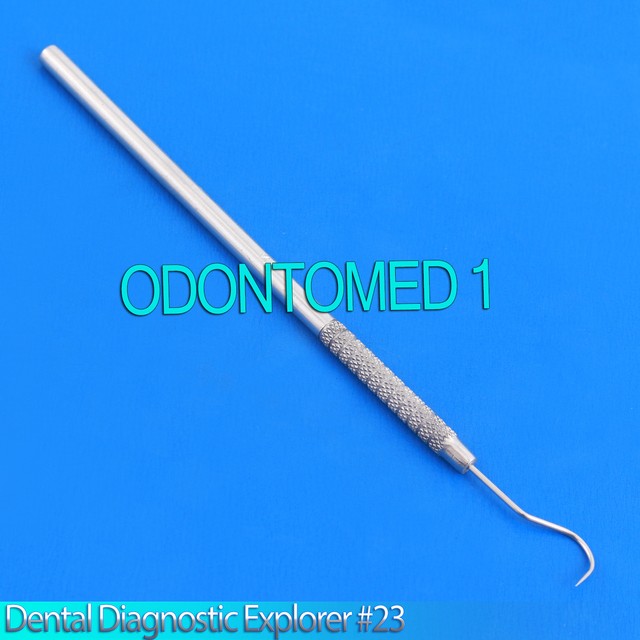 10× Explorer 23 Shepherd Hook Probe Dental Diagnostic Dental
