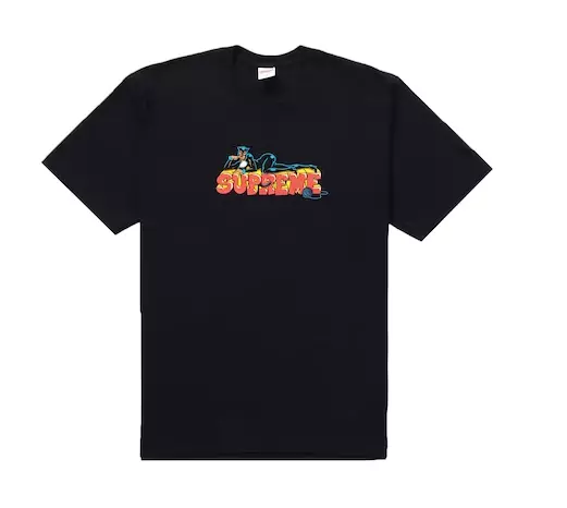 Tee shirt Supreme Catwoman noir moyen neuf 100 % authentique FW22