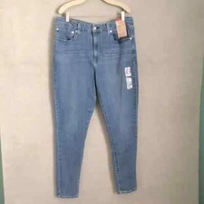 Levi's 721 High Rise Skinny Medium Wash Jeans NWT size 33 (16)