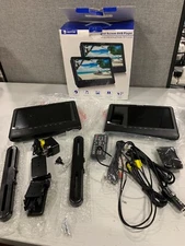 Wonnie 10” Dual Screen DVD Player High Resolution TFT LCD