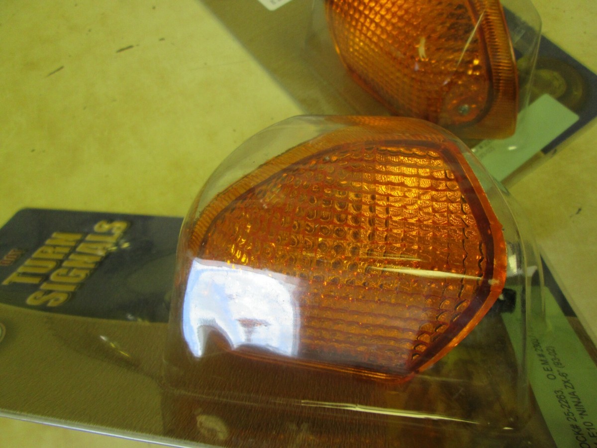 K+S SIGNAL LIGHT SET 2 REAR / KAWASAKI ZX600 ZX-6 NINJA 1993-2005