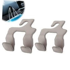 Beige Car Hooks for Purses and Bags - Upgraded 2 in 1 - 2 Pack