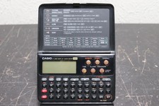 Casio DC-7500A Calculator World Time Clock Phone Directory 500 Data Bank