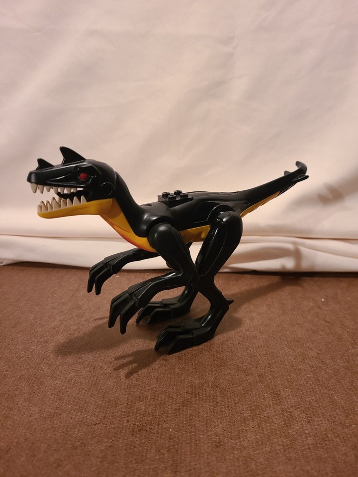 Lego Mutant Raptor Velociraptor Figure from Dino Attack 7295 7474 ...