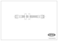 Flexible de frein Citroen NEMO