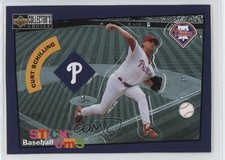 1998 Upper Deck Collector's Choice Stick-Ums Curt Schilling #21 13a1
