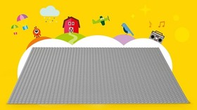 LEGO Classic Gray Baseplate 10701