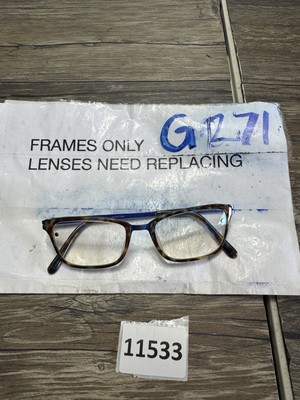 MODO MODEL 4500 BLUTT BLUE BROWN GUNMETAL AUTHENTIC FRAMES EYEGLASSES 49-16