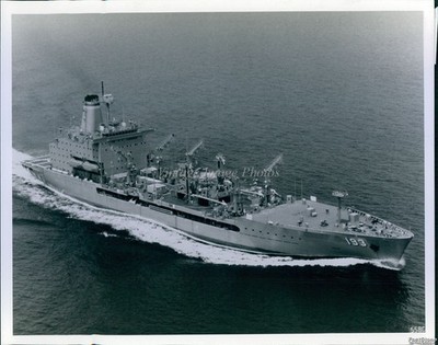 1991 Tampa Shipyards Naval Sea Systems Command Fleet Oilers Vintage Photo 8x10