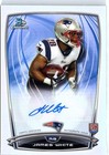 2014 Bowman Chrome #RCRA-JW James White Rookie Autographs Refractors