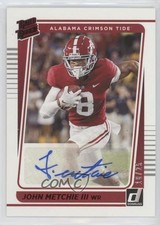 2022 Panini Chronicles Draft Picks Red /25 John Metchie III #RR-JME Auto 0g4
