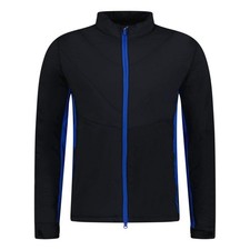 Image of Callaway Golf Mixed Media Insulated Jacket Black / Blue Caviar