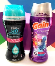 Gain Fireworks Scentduet 9 oz + Downy Un Stopables Scent Booster 9.7 oz