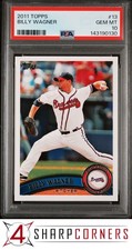 2011 TOPPS #13 BILLY WAGNER BRAVES HOF PSA 10