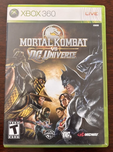 Mortal Kombat Vs. DC Universe for Microsoft XBOX 360 CIB Tested, Free Ship!