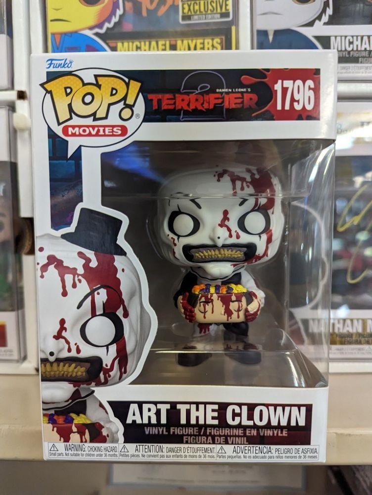 Funko Pop! Terrifier 2: Art the Clown with Head #1796 889698865371