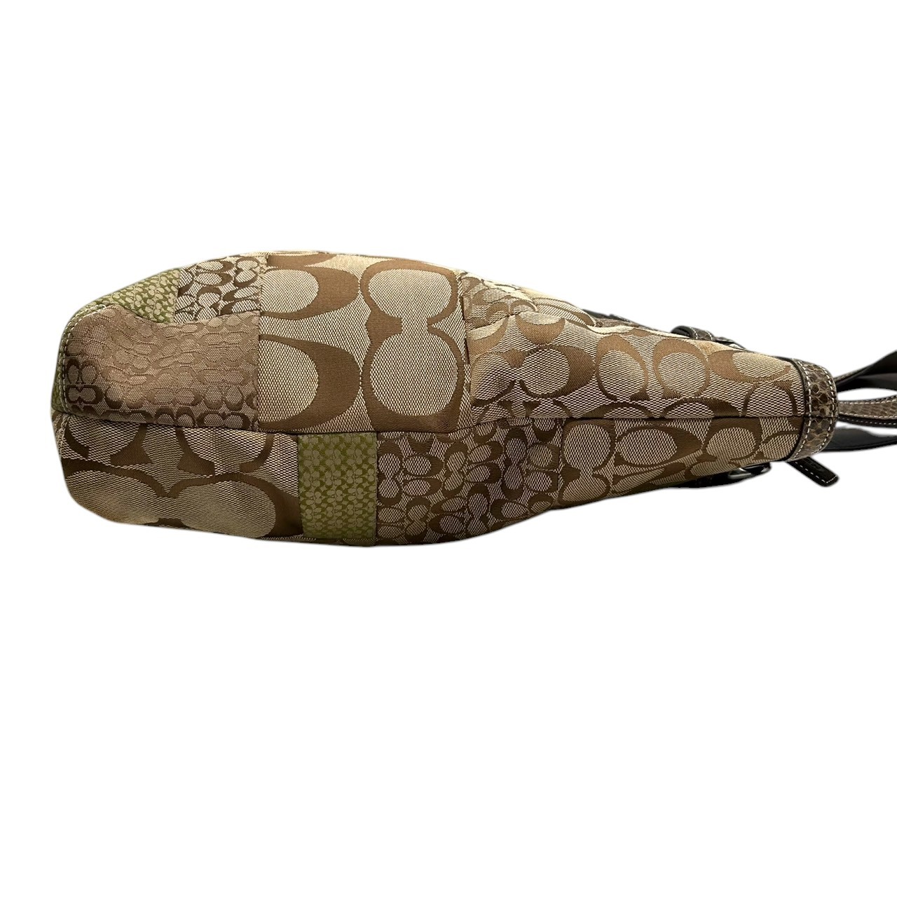 Authentic COACH Patchwork Signature Tote Bag 1008… - image 6