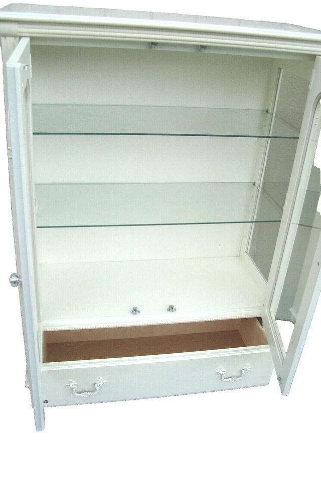 62077   Modern STANLEY Bookcase Curio Cabinet Factory Finish - Image 3 of 4