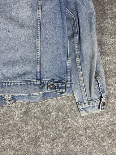 Vintage Levi’s Denim Trucker Jean Jacket Men’s Large (42) Button Down USA by Levi's, Size L, $27.75 - Photo 23