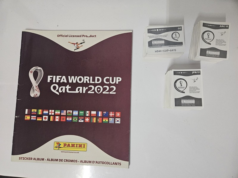 Panini FIFA World Cup QATAR 2022 Sticker COMPLETE Set  USA Edition.,