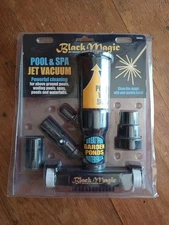 NEW Poolmaster 28008 Black Magic Jet Vacuum Pool-Spa-Pond-Waterfall Cleaning