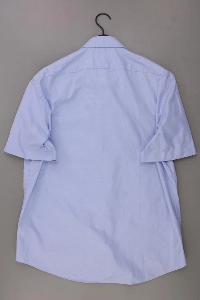 BOSS by Hugo Boss camicetta per uomo taglia Hemdgröße 44, XL, 54 blu di cotone - Immagine 3 di 4