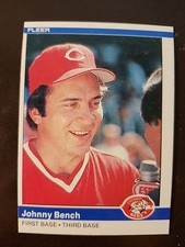 1984 FLEER JOHNNY BENCH (CINCINNATI REDS) #462   B108