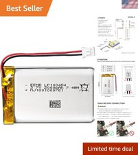 Reliable 3.7V Rechargeable Lithium Polymer Battery 2000mAh for Various Devices