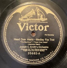Joseph C Smith Or – 78 rpm Victor 35682: Head Over Heels/I’m Always Chasing