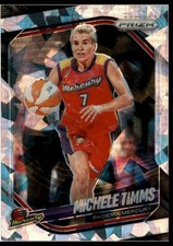 2025 Panini Prizm WNBA #133 Michele Timms Ice Prizms