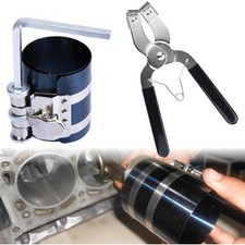 Piston Ring Compressor Tool Car Engine Piston Ring Installer Removal Kit 
