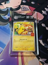 TAG 10 GEM MINT Pokemon Pikachu 020/M-P McDonald's Promo 2025 Japanese US SELLER