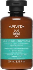 Apivita - Oily Roots Dry Ends Shampoo - Nettle, Propolis & Honey - Natural Sham