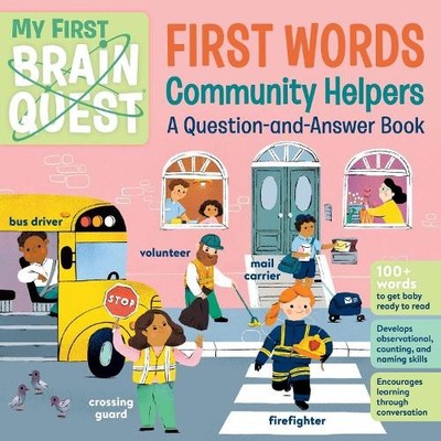 Workman Publishi My First Brain Quest First Words: Community Helpe (Kartonbuch)