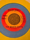 45 RPM beach Boys CAPITOL 2530 Break Away / Celebrate The News VG++