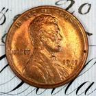 * 1917-D * SUPERB+ BLAZING RED GEM BU MS LINCOLN WHEAT PENNY *FROM COLLECTION