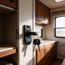 Loquet camping car id��al pour caravanes m��canisme d'acc��s rapide construction