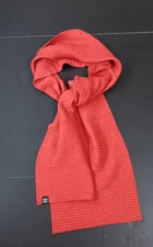 Design House Stockholm Pleece Scarf Red Waffled M. Abelsson Long 92x13 Sweden