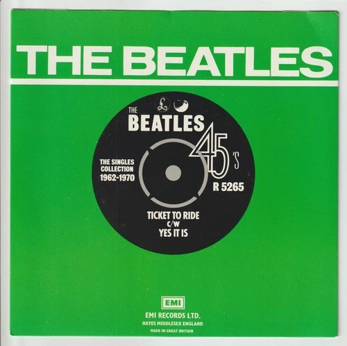Beatles Collection 7" Single: Ticket To Ride / Yes It Is: R5265