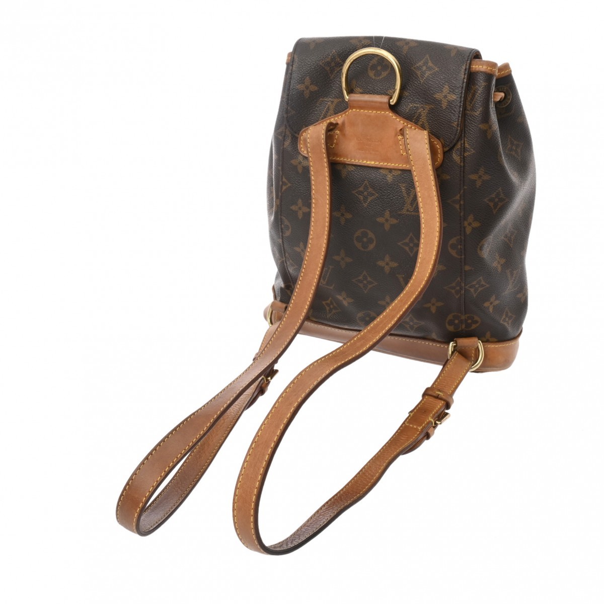LOUIS VUITTON Monogram Montsouris MM Brown M51136 backpack  display picture 1