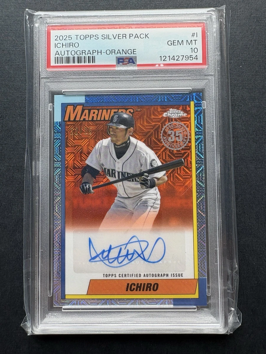 Ichiro Suzuki 10 Graded Baseball Sports Trading Cards