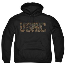 US MARINE CORPS USMC CAMO FILL Licensed Hooded and Crewneck Sweatshirt SM-5XL