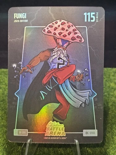 2026 Bo Jackson Battle Arena #BF-260 Kawhi `Fungi` Leonard Steel Battlefoil