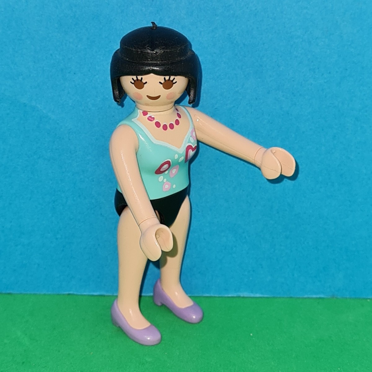 Casquettes Bleues Playmobil Réf.14 - Occasion En Très Bon état