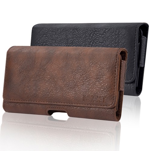 Horizontal Pouch with Belt Clip Case Cover for iPhone 6 7 8 Plus& Samsung S8/S9