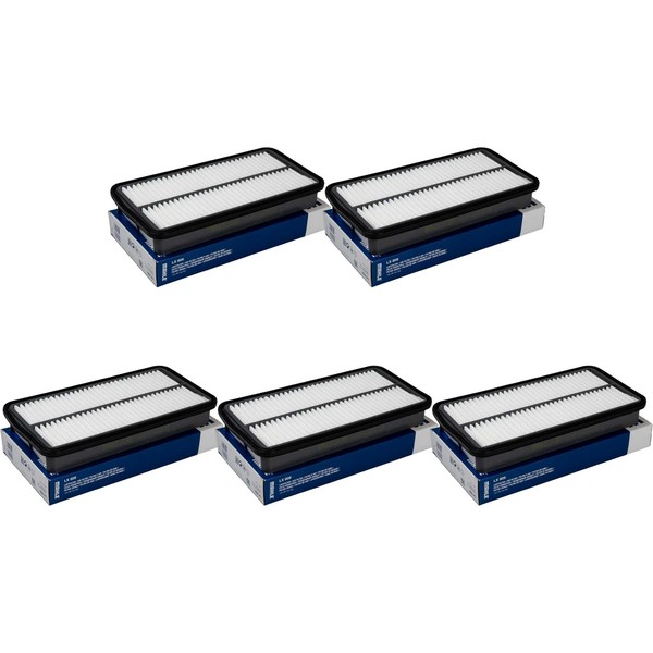 5X Mahle / Knecht Luftfilter Lx 1691 Air Filter-image