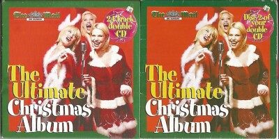 THE ULTIMATE CHRISTMAS ALBUM - 2 DISC - VARIOUS ARTISTS - MAIL PROMO MUSIC CD