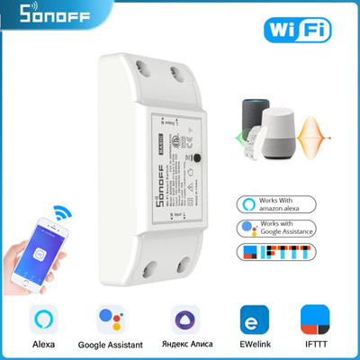 SONOFF Basic Wifi WLAN Schalter Smart Home Schalter für Alexa APP Control