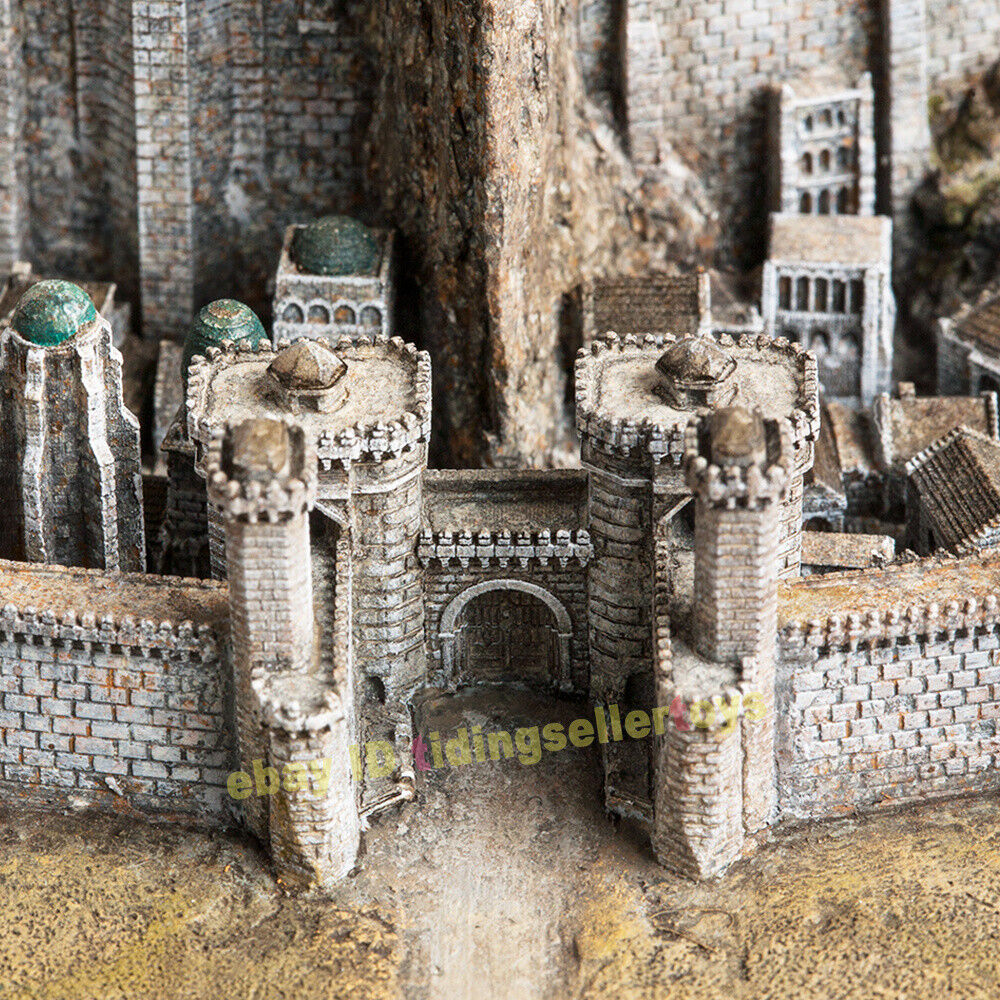 MAJESTE Escultura Senhor dos Anéis, Modelo Minas Tirith Criativa Cinzeiro  Estátua Decoração de Mesa //2